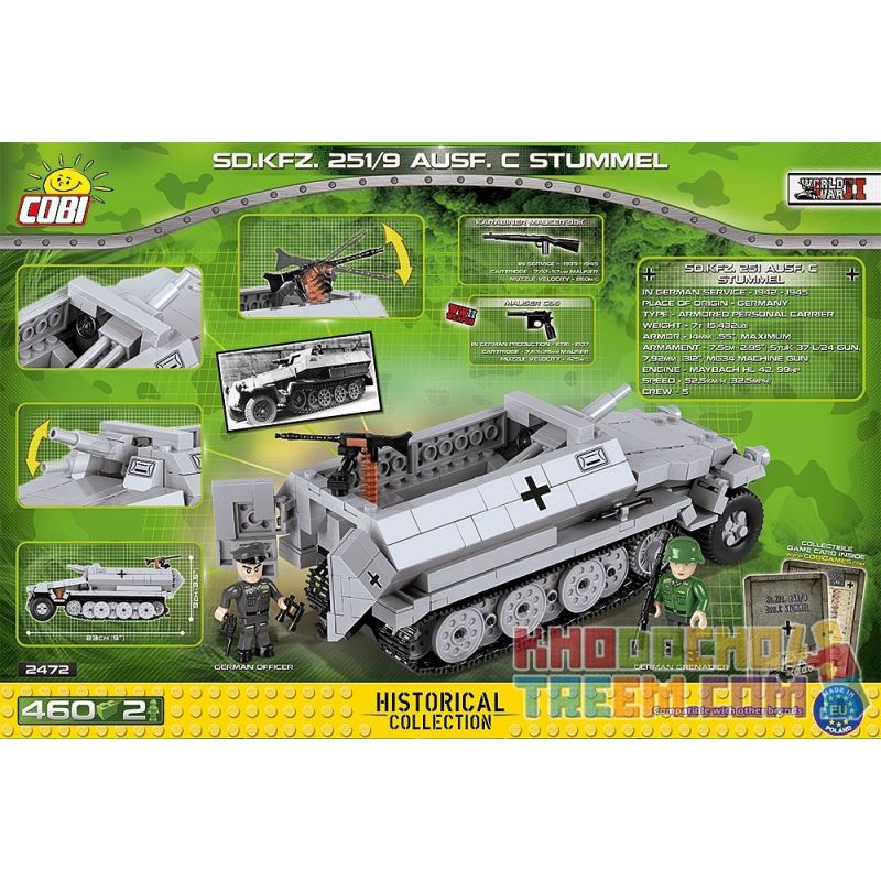 Cobi A A X P H Nh Ki U Lego Military Army Sd Kfz Ausf C