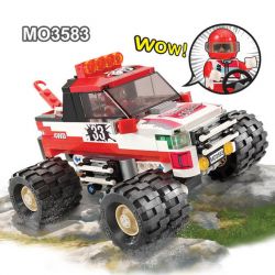 OXFORD MO3581 3581 non  XE TẢI QUÁI VẬT 4X4 BFM bộ đồ chơi xếp lắp ráp ghép mô hình Racers 4X4 MONSTER TRUCK BFM Đua Tốc Độ