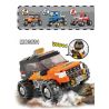 OXFORD MO3582 3582 non  QUÁI VẬT bộ đồ chơi xếp lắp ráp ghép mô hình Racers 4X4 MONSTER TRUCK MONSTER Đua Tốc Độ
