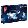 JIESTAR 59107 non  KHÁM PHÁ GIỮA CÁC VÌ SAO MÔ-ĐUN THÍ NGHIỆM KHÔNG GIAN bộ đồ chơi xếp lắp ráp ghép mô hình Space EXPLORE SPACE LABORATORY Thám Hiểm Không Gian 133 khối