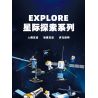 JIESTAR 59107 non  KHÁM PHÁ GIỮA CÁC VÌ SAO MÔ-ĐUN THÍ NGHIỆM KHÔNG GIAN bộ đồ chơi xếp lắp ráp ghép mô hình Space EXPLORE SPACE LABORATORY Thám Hiểm Không Gian 133 khối