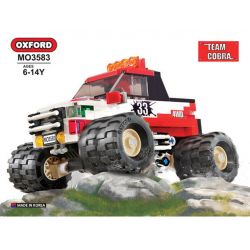 OXFORD MO3583 3583 non  RẮN HỔ MANG bộ đồ chơi xếp lắp ráp ghép mô hình Racers 4X4 MONSTER TRUCK TEAM COBRA Đua Tốc Độ