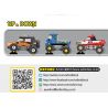 OXFORD MO3583 3583 non  RẮN HỔ MANG bộ đồ chơi xếp lắp ráp ghép mô hình Racers 4X4 MONSTER TRUCK TEAM COBRA Đua Tốc Độ