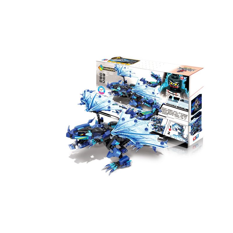 WISE BLOCK HA388040 388040 non Lego ĐIỀU KHIỂN TỪ XA CƠ KHÍ HURRICANE FEILONG bộ đồ chơi xếp lắp ráp ghép mô hình