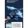 WISE BLOCK HA388040 388040 non  ĐIỀU KHIỂN TỪ XA CƠ KHÍ HURRICANE FEILONG bộ đồ chơi xếp lắp ráp ghép mô hình
