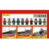 SEMBO 207112 non  TÀU SÂN BAY FORD bộ đồ chơi xếp lắp ráp ghép mô hình Military Army SURVIVAL WARFARE Quân Sự Bộ Đội 2065 khối