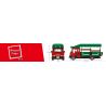 ROYAL TOYS RT12 non  CÂU CHUYỆN THỊ TRẤN NHỎ LEYLAND VANS LIONHEAD bộ đồ chơi xếp lắp ráp ghép mô hình City CITY STORY LEILAND Thành Phố 496 khối