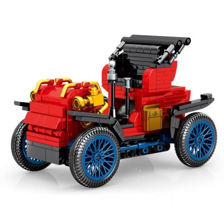 SEMBO 705400 non  DURIA LOẠI L bộ đồ chơi xếp lắp ráp ghép mô hình Creator BEIJING AUTO MUSEUM DURYEA RUNABOUT L Sáng Tạo 453 khối