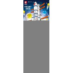 SEMBO 203066 non  XE PHÓNG TRƯỜNG CHINH 3B bộ đồ chơi xếp lắp ráp ghép mô hình Military Army Quân Sự Bộ Đội 347 khối