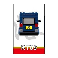 ROYAL TOYS RT09 non  HỒNG KÔNG VAN bộ đồ chơi xếp lắp ráp ghép mô hình City CITY STORY CLT VAN Thành Phố 274 khối