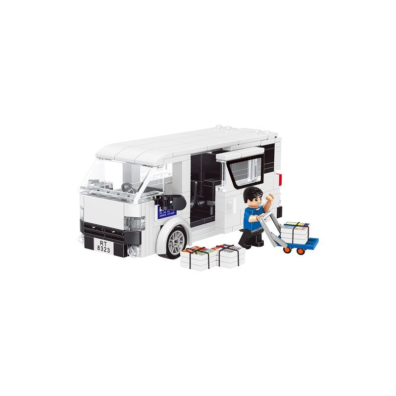 ROYAL TOYS RT08 non Lego THẲNG THẮN HỒNG KÔNG bộ đồ chơi xếp lắp ráp ghép mô hình City CITY STORY CLT VAN Thành Phố 275 khối