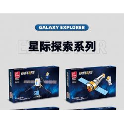 JIESTAR 59105 non  QUẢNG CÁO ASTRA KHÁM PHÁ GIỮA CÁC VÌ SAO bộ đồ chơi xếp lắp ráp ghép mô hình Space EXPLORE INTERSTELLAR EXPLORATION Thám Hiểm Không Gian 130 khối