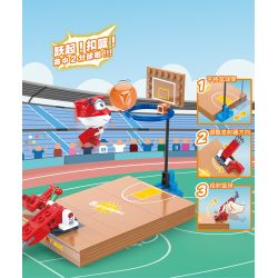 WISE BLOCK HA385516 385516 non  NGƯỜI CHƠI THỂ THAO VUI VẺ 4 BÓNG RỔ LEO NÚI LẶN BẮN SÚNG NHỘN bộ đồ chơi xếp lắp ráp ghép mô hình Movie & Game Phim Và Trò Chơi 586 khối