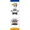 ROYAL TOYS RT08 non  THẲNG THẮN HỒNG KÔNG bộ đồ chơi xếp lắp ráp ghép mô hình City CITY STORY CLT VAN Thành Phố 275 khối