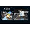 JIESTAR 59105 non  QUẢNG CÁO ASTRA KHÁM PHÁ GIỮA CÁC VÌ SAO bộ đồ chơi xếp lắp ráp ghép mô hình Space EXPLORE INTERSTELLAR EXPLORATION Thám Hiểm Không Gian 130 khối