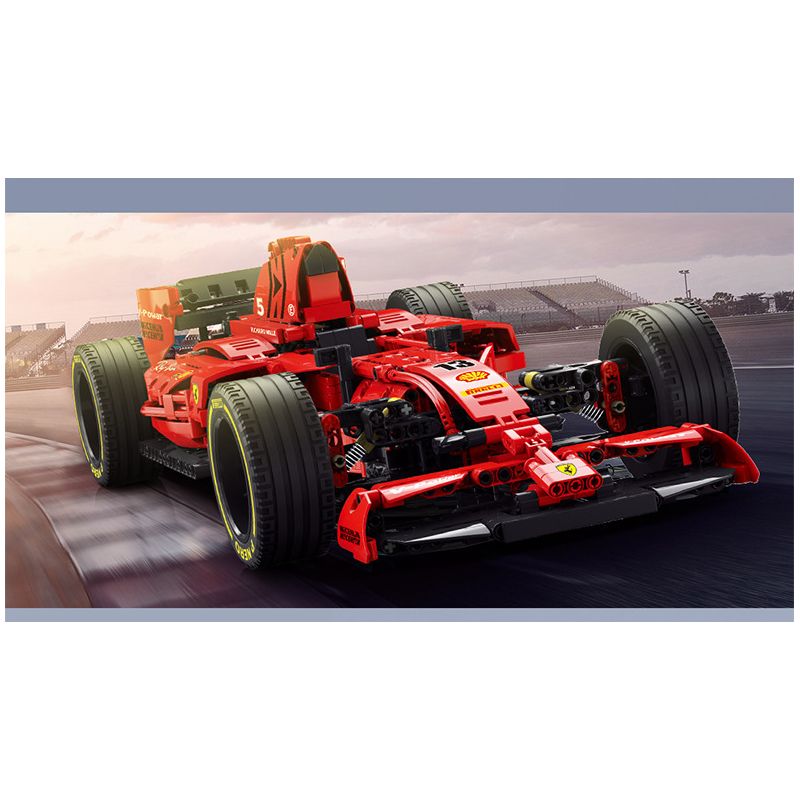 REBRICKABLE MOC-78773 78773 MOC78773 SUPER 18K K95 non  XE ĐUA CÔNG THỨC 1 (BỘ 42125) bộ đồ chơi xếp lắp ráp ghép mô hình Speed Champions Racing Cars FORMULA 1 Đua Xe Công Thức 1225 khối