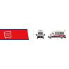 ROYAL TOYS RT06 non  CẢNH SÁT HỒNG KÔNG TẤN CÔNG XE bộ đồ chơi xếp lắp ráp ghép mô hình City CITY STORY HONG KONG EMERGENCY UNIT Thành Phố 405 khối