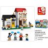 SLUBAN M38-B0573 B0573 0573 M38B0573 38-B0573 non  CĂN HỘ CỦA BANYA & RUFI bộ đồ chơi xếp lắp ráp ghép mô hình City TOWN BANY & ROUFI'S APARTMENT Thành Phố 431 khối