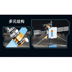 JIESTAR 59104 non  THÁM HIỂM GIỮA CÁC VÌ SAO QUỸ ĐẠO MẶT TRỜI bộ đồ chơi xếp lắp ráp ghép mô hình Space EXPLORE SOLAR ORBIT EXPLORATION Thám Hiểm Không Gian 113 khối