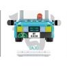 ROYAL TOYS RT05 non  TAXI LANTAU HỒNG KÔNG bộ đồ chơi xếp lắp ráp ghép mô hình City CITY STORY HONG KONG BLUE TAXI Thành Phố 239 khối