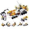 JIESTAR 59014 non  THIÊN HÀ TRONG MƠ XE THÁM HIỂM NGOÀI HÀNH TINH 6 1 bộ đồ chơi xếp lắp ráp ghép mô hình Space SPACE EXPLORATION VEHICLE Thám Hiểm Không Gian 607 khối