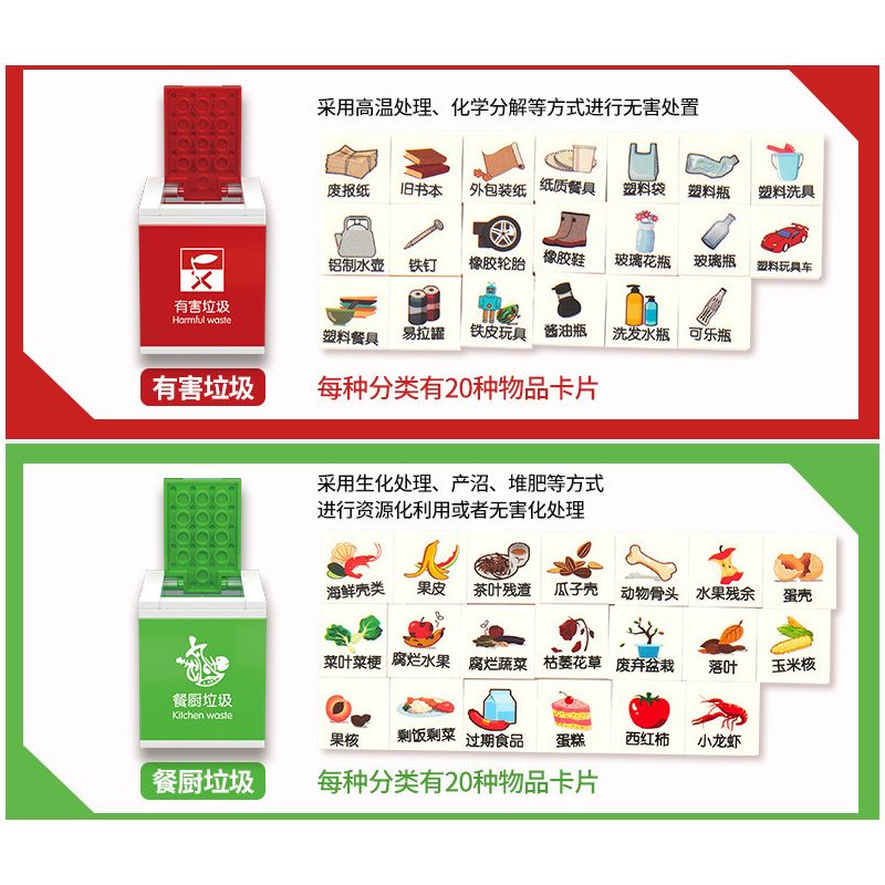 WISE BLOCK HA385512 385512 non  PHÂN LOẠI RÁC CỦA LÊ DI LỚP NHỎ bộ đồ chơi xếp lắp ráp ghép mô hình Movie & Game Phim Và Trò Chơi 300 khối