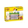 OXFORD BD3631 3631 non  LỊCH bộ đồ chơi xếp lắp ráp ghép mô hình Creator CALENDAR Sáng Tạo 184 khối