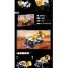 JIESTAR 59014 non  THIÊN HÀ TRONG MƠ XE THÁM HIỂM NGOÀI HÀNH TINH 6 1 bộ đồ chơi xếp lắp ráp ghép mô hình Space SPACE EXPLORATION VEHICLE Thám Hiểm Không Gian 607 khối