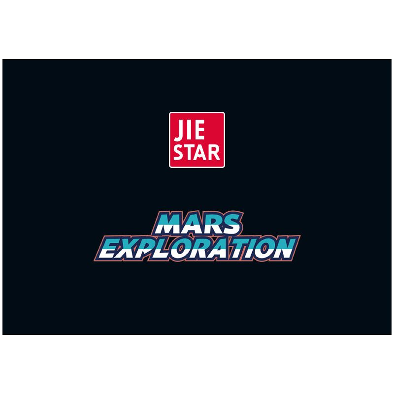 JIESTAR 59013 non  ĐUỔI THEO THIÊN HÀ TRONG MƠ XE THÁM HIỂM SAO HỎA bộ đồ chơi xếp lắp ráp ghép mô hình Space MARS EXPLORATION Thám Hiểm Không Gian 729 khối