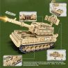 LWCK 90014 non  HỆ THỐNG TÊN LỬA PHÒNG KHÔNG TẦM NGẮN TOR-M2 CỦA NGA bộ đồ chơi xếp lắp ráp ghép mô hình Flourishing Age Strengthen The Army STRONG ARMY TOR-M2 AIR DEFENSE MISSILE ARMOR VEHICLE 526 khối