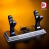 DK 1514 non  CON DAO BÁNH XE MẶT TRỜI ĐỀN GANLU bộ đồ chơi xếp lắp ráp ghép mô hình Kimetsu No Yaiba Thanh Gươm Diệt Quỷ 780 khối