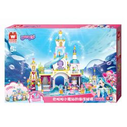 WISE BLOCK HA383006 383006 non  BÍ MẬT ĐẠI DƯƠNG. bộ đồ chơi xếp lắp ráp ghép mô hình Balala The Fairies Các Nàng Tiên Nhỏ Tinh Nghịch 570 khối