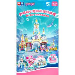 WISE BLOCK HA383006 383006 non  BÍ MẬT ĐẠI DƯƠNG. bộ đồ chơi xếp lắp ráp ghép mô hình Balala The Fairies Các Nàng Tiên Nhỏ Tinh Nghịch 570 khối