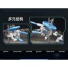 JIESTAR 59101 non  THÁM HIỂM GIỮA CÁC VÌ SAO TÀU LIÊN MINH bộ đồ chơi xếp lắp ráp ghép mô hình Space EXPLORE ALLIANCE SPACECRAFT Thám Hiểm Không Gian 84 khối