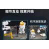 JIESTAR 59100 non  KHÁM PHÁ GIỮA CÁC VÌ SAO TÀU CON THOI bộ đồ chơi xếp lắp ráp ghép mô hình Space EXPLORE SPACE SHUTTLE Thám Hiểm Không Gian 76 khối