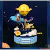 KEEPPLEY K20421 20421 non  CHUYẾN PHIÊU LƯU VŨ TRỤ bộ đồ chơi xếp lắp ráp ghép mô hình Doraemon Mèo Máy Thông Minh