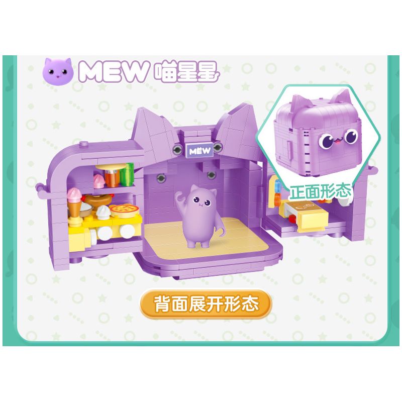 WISE BLOCK HA392002 392002 non  ĐIỀU KHOẢN GOGO CỦA GREEN bộ đồ chơi xếp lắp ráp ghép mô hình HAPPY LIFE 305 khối