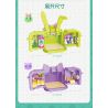 WISE BLOCK HA392002 392002 non  ĐIỀU KHOẢN GOGO CỦA GREEN bộ đồ chơi xếp lắp ráp ghép mô hình HAPPY LIFE 305 khối