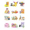 WISE BLOCK HA382001 382001 non  LOẠI BỎ NHỮNG RẮC RỐI CỦA BẢO TÀNG CUỘC SỐNG bộ đồ chơi xếp lắp ráp ghép mô hình Movie & Game HAPPY LIFE Phim Và Trò Chơi