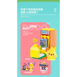 WISE BLOCK HA382001 382001 non  LOẠI BỎ NHỮNG RẮC RỐI CỦA BẢO TÀNG CUỘC SỐNG bộ đồ chơi xếp lắp ráp ghép mô hình Movie & Game HAPPY LIFE Phim Và Trò Chơi