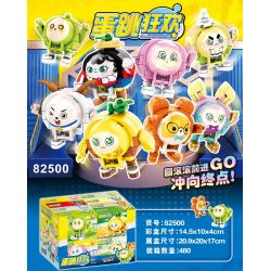 82500 non  LỄ HỘI NHẢY TRỨNG 8 KIỂU bộ đồ chơi xếp lắp ráp ghép mô hình Movie & Game CARNIVAL GATHERING Phim Và Trò Chơi