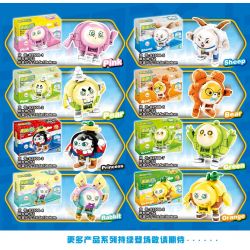 82500 non  LỄ HỘI NHẢY TRỨNG 8 KIỂU bộ đồ chơi xếp lắp ráp ghép mô hình Movie & Game CARNIVAL GATHERING Phim Và Trò Chơi