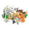 SEMBO 609321 non  KHỦNG LONG BẠO CHÚA ZOMBIE bộ đồ chơi xếp lắp ráp ghép mô hình Digimon Adventure Cuộc Phưu Lưu Của Quái Vật Số 774 khối