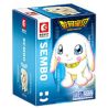 SEMBO 609315 non  CÚN YÊU bộ đồ chơi xếp lắp ráp ghép mô hình Digimon Adventure Cuộc Phưu Lưu Của Quái Vật Số 150 khối