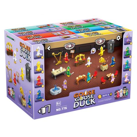RENZAIMA 776 non  8 KIỂU GIẾT NGỖNG VỊT bộ đồ chơi xếp lắp ráp ghép mô hình Movie & Game GOOSE DUCK Phim Và Trò Chơi