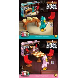 RENZAIMA 776 non  8 KIỂU GIẾT NGỖNG VỊT bộ đồ chơi xếp lắp ráp ghép mô hình Movie & Game GOOSE DUCK Phim Và Trò Chơi