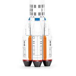 SEMBO 203310 non  NGƯỜI VẬN TẢI KHOA HỌC VIỄN TƯỞNG bộ đồ chơi xếp lắp ráp ghép mô hình Space SEA OF STARS Thám Hiểm Không Gian 1335 khối