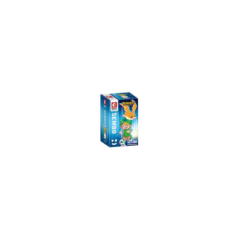SEMBO 609308 non  NÚI TAKAISHI bộ đồ chơi xếp lắp ráp ghép mô hình Digimon Adventure Cuộc Phưu Lưu Của Quái Vật Số 260 khối
