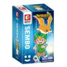 SEMBO 609308 non  NÚI TAKAISHI bộ đồ chơi xếp lắp ráp ghép mô hình Digimon Adventure Cuộc Phưu Lưu Của Quái Vật Số 260 khối