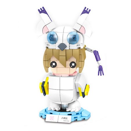 SEMBO 609307 non  ÁNH SÁNG YAGAMI bộ đồ chơi xếp lắp ráp ghép mô hình Digimon Adventure Cuộc Phưu Lưu Của Quái Vật Số 292 khối